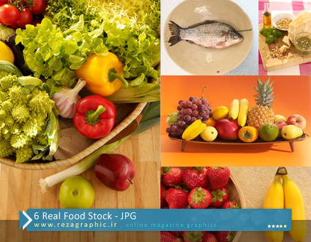 6 تصاویر استوک غذا باکیفیت بالا | رضاگرافیک